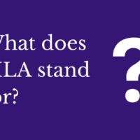 What does MLA stand for?