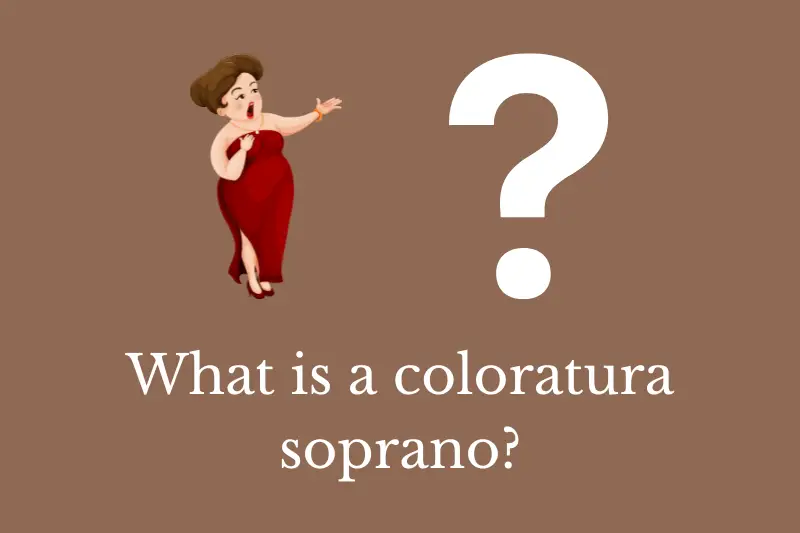 Answering the question: What is a coloratura soprano?